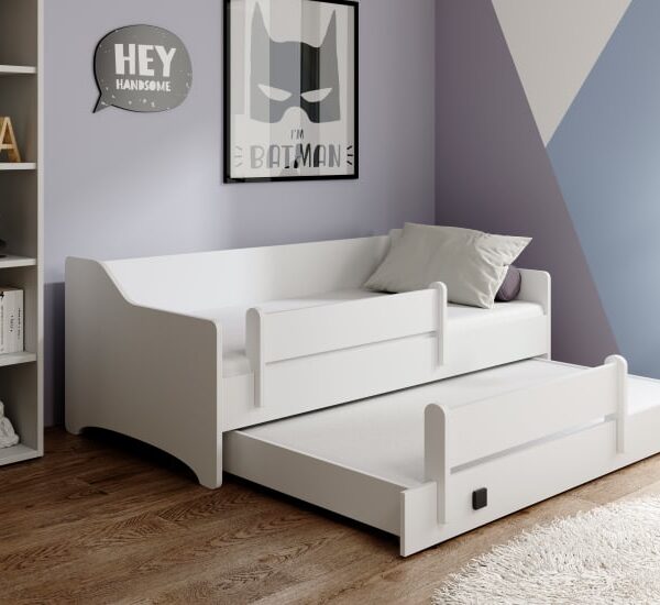 Kétszemélyes ágy NAOMI II 160x80 matracokkal