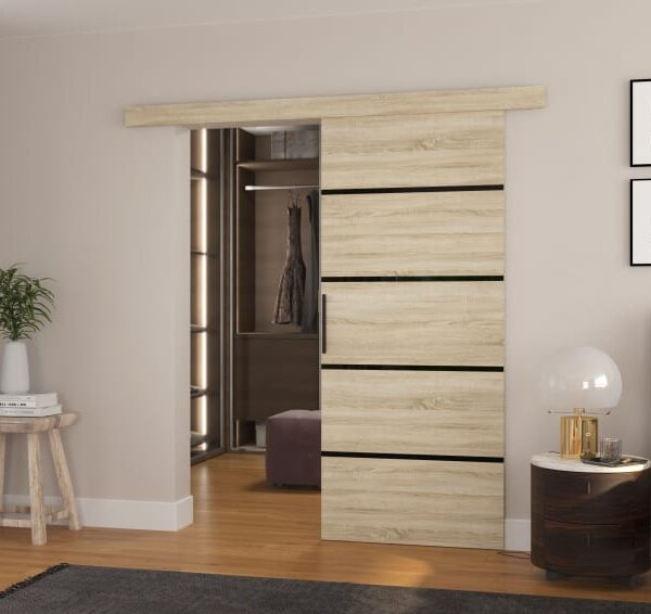 Falra szerelhető tolóajtó MUSCHU