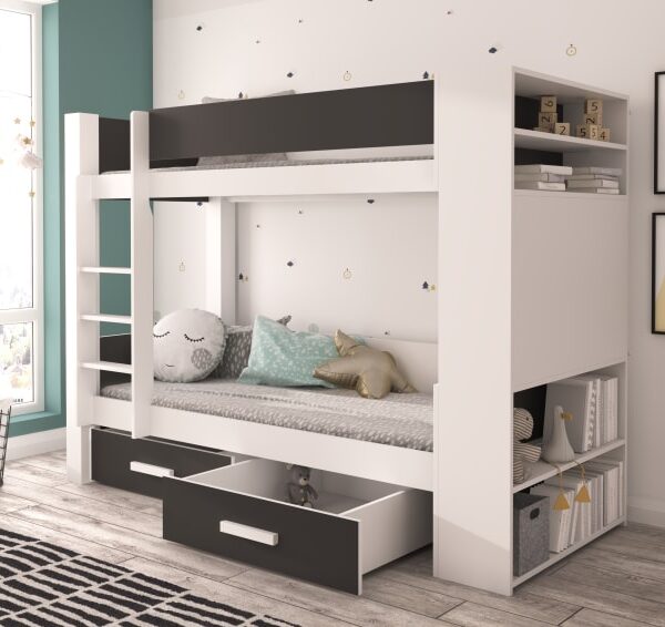 Kétszemélyes emeletes ágy GARET