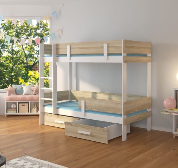 Kétszemélyes emeletes ágy ETIONA