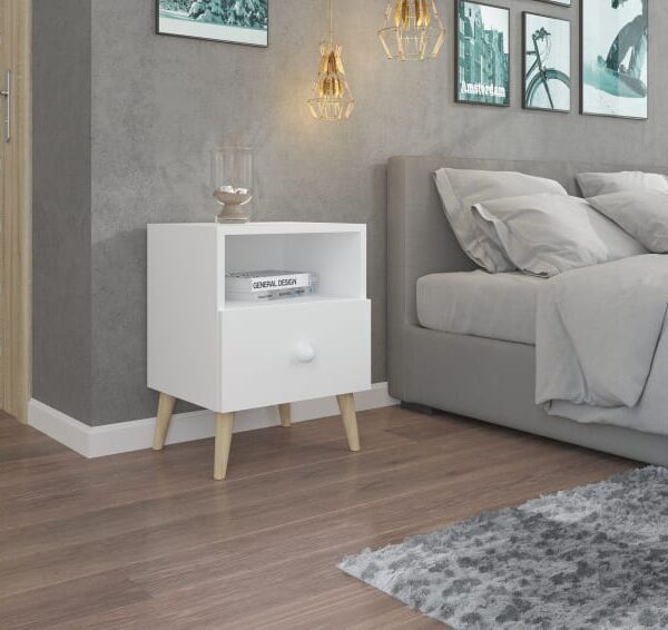 Éjjeliszekrény fiókkal LOGAN