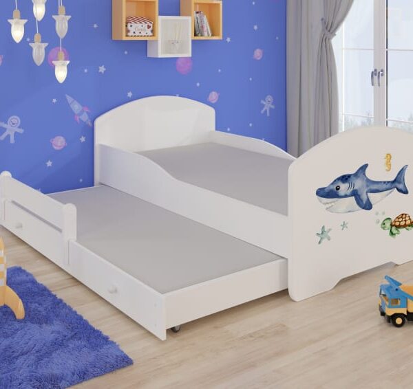 Dupla ágy matraccal PEPE II 160x80