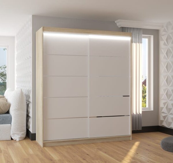 Tolóajtós szekrény SPECTRA 180