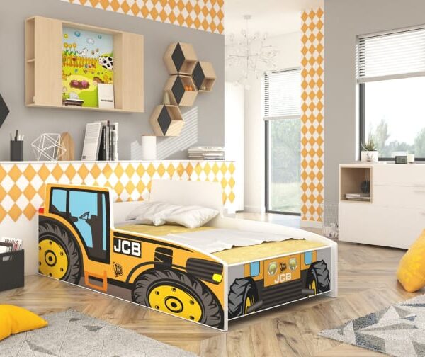 TRACTOR YELLOW matraccal ágy