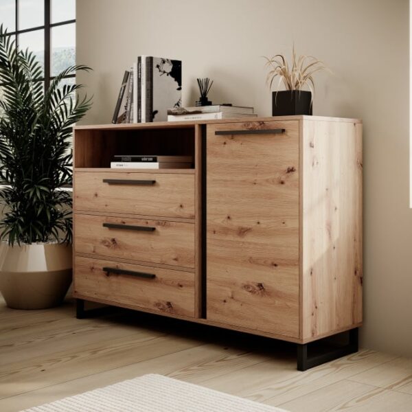 Nyitott polcos komód ARIA