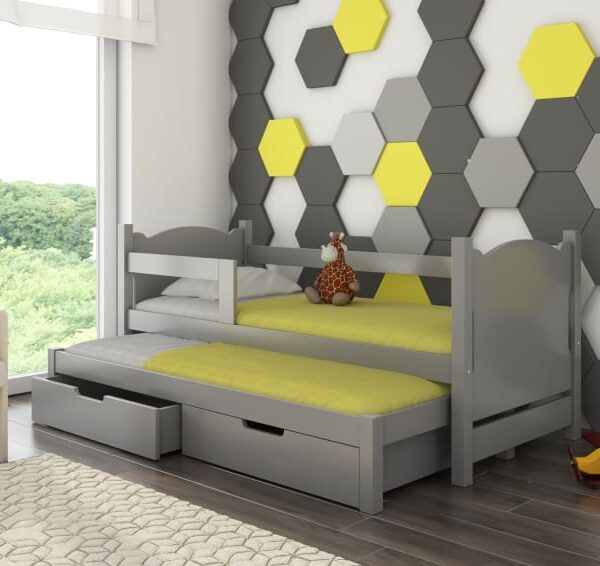 Kétszemélyes ágy matracokkal CAMPOS