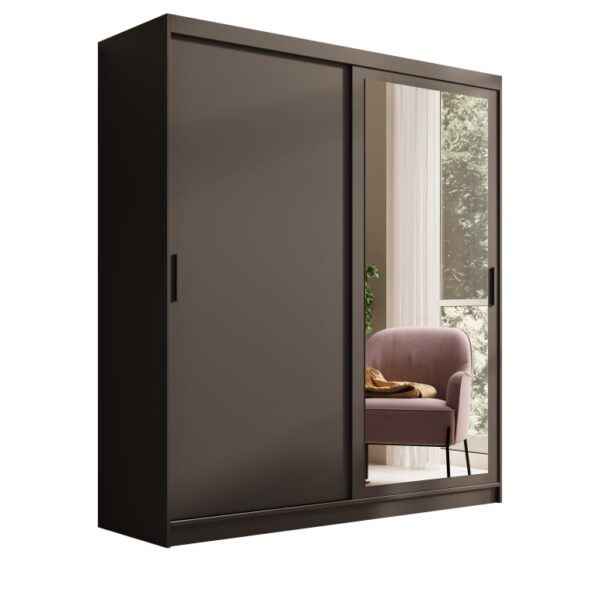 Hailey tükrös tolóajtós szekrény