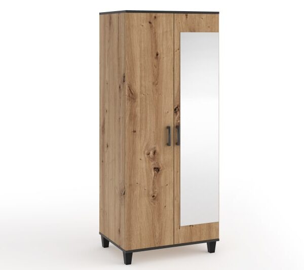 Tükrös Két ajtós szekrény POLA 11