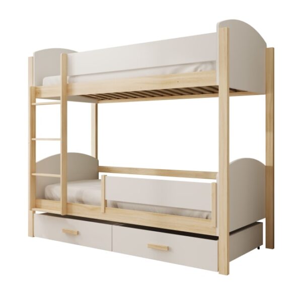 Gyermek emeletes ágy Jori leesésgátlóval