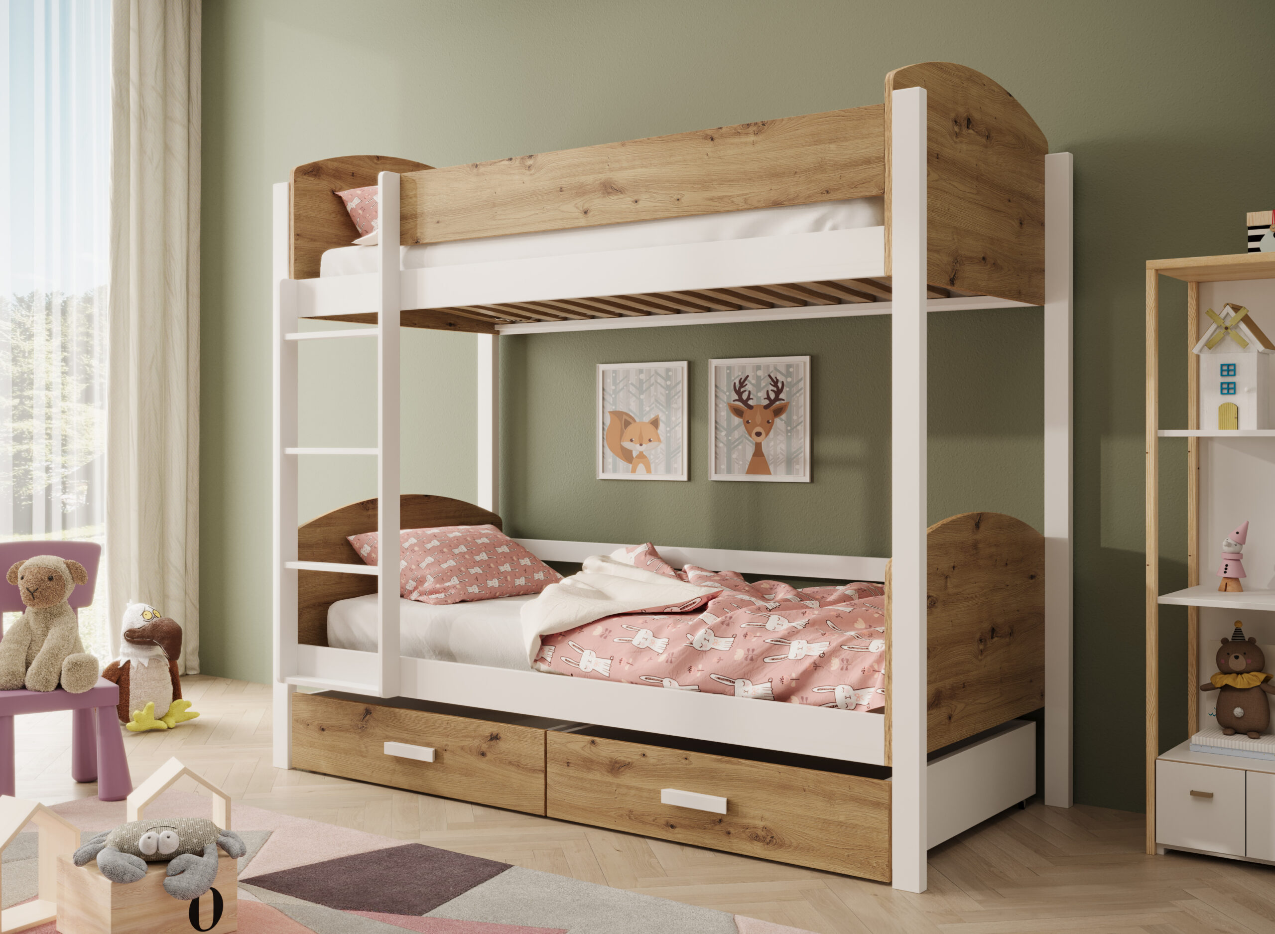 Gyerek emeletes ágy Jori - Image 2