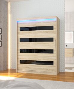 Lacobellel ellátott tolóajtós szekrény MARTINEZ 150