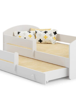 Alternative view of Dupla ágy korláttal és matraccal PEPE II 160x80