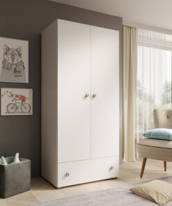 Alternative view of Emily ajtós szekrény focilabdával ellátott fogantyúval