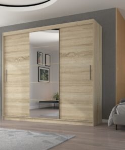 Tolóajtós szekrény tükörrel ERWIN 235