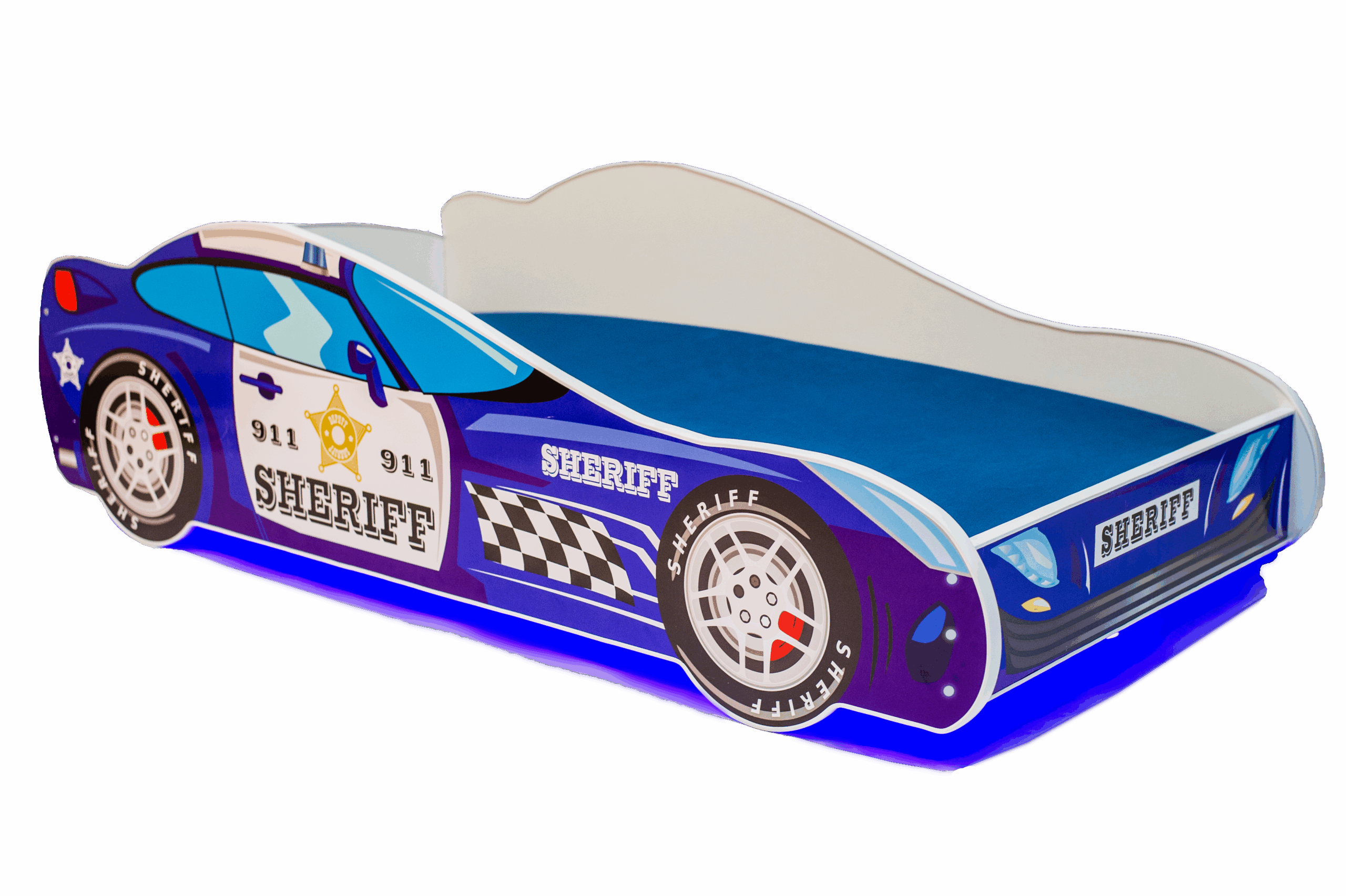 LED SHERIFF matraccal és világítással ágy - Image 2