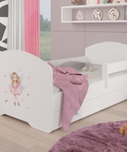 Ágy matraccal, korláttal és fiókkal PEPE