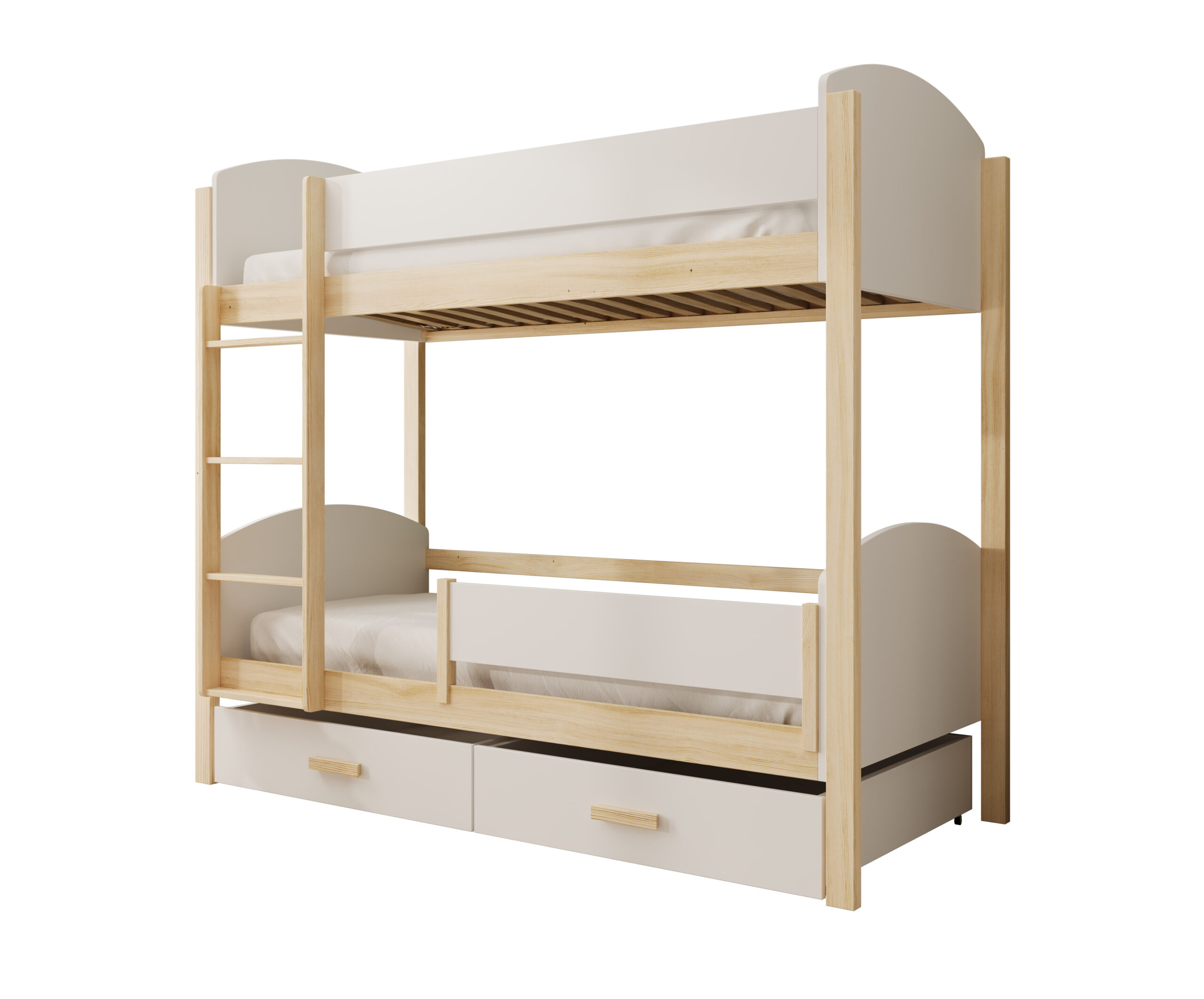 Gyerek emeletes ágy Jori leesésgátlóval